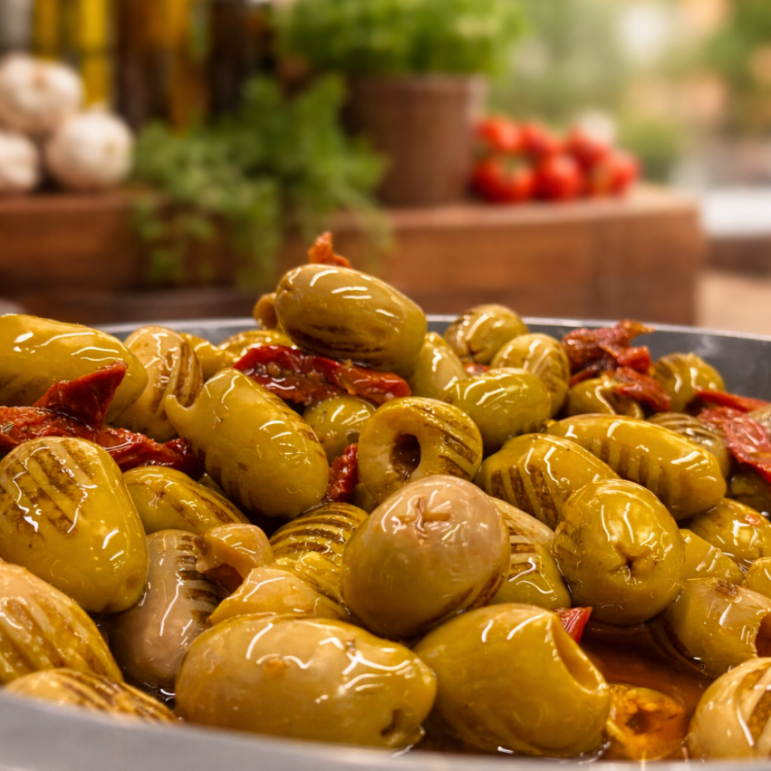 Yeşil Izgara Zeytin 1 KG