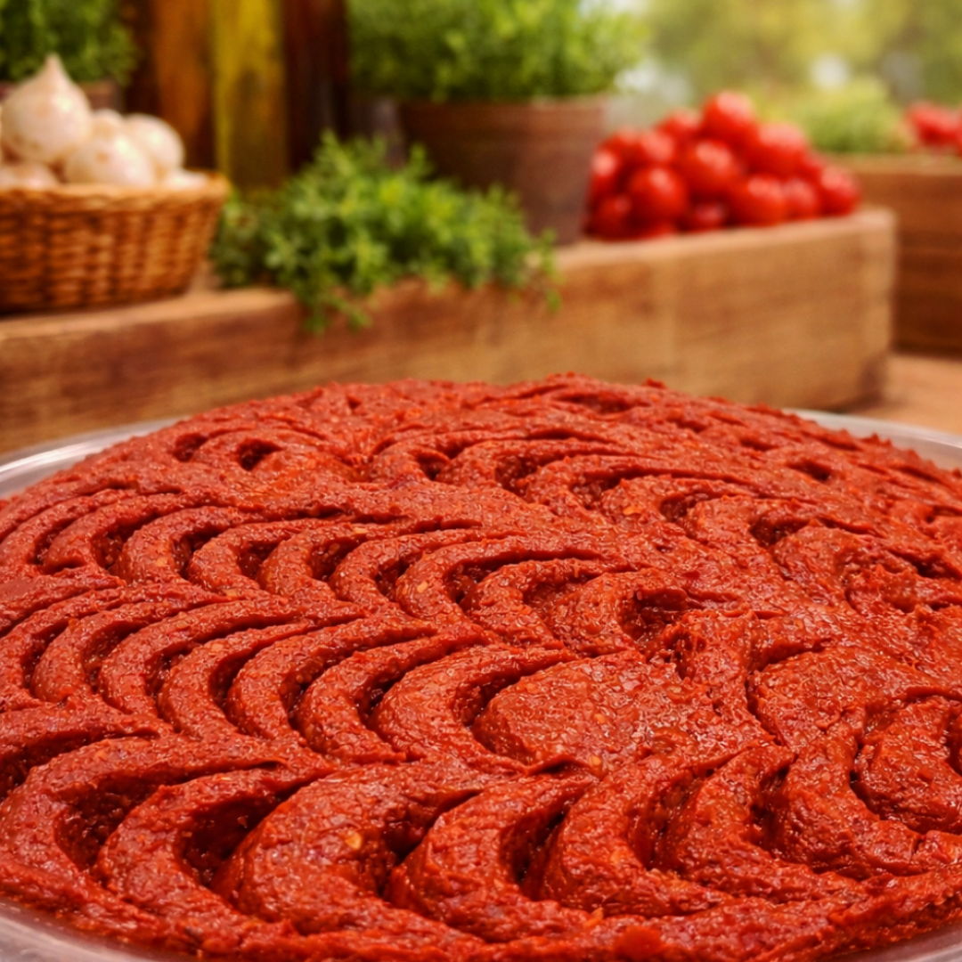 Hatay Usulü Acı Biber Salçası 1 KG