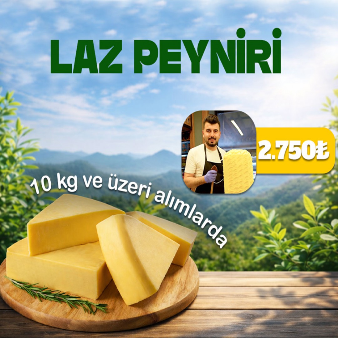 10 KG Laz Peyniri Kampanyası