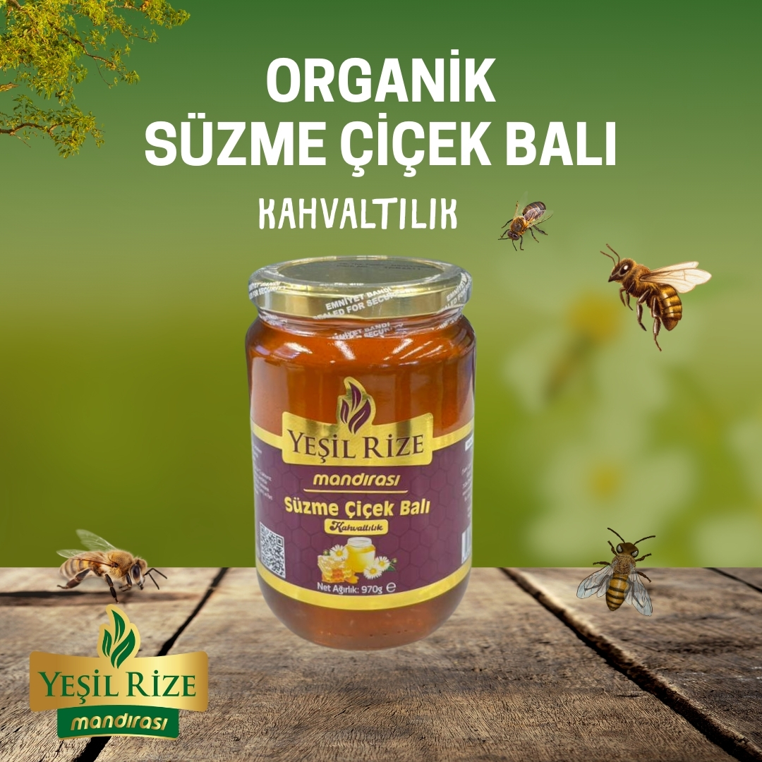 Süzme Çiçek Balı Kahvaltılık 970g