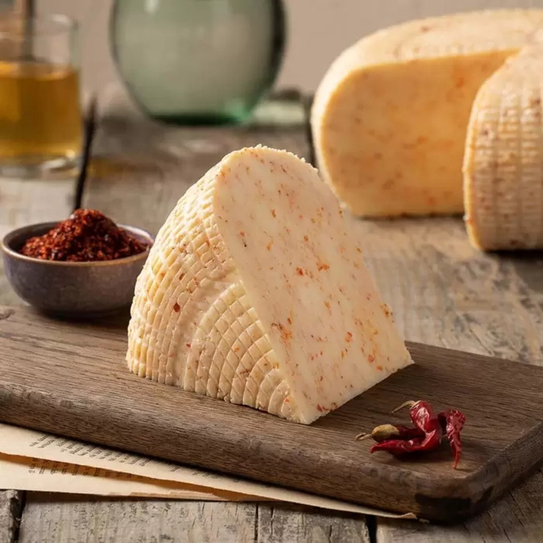 Şırdan Maya Biberli Sepet Peyniri 1 KG