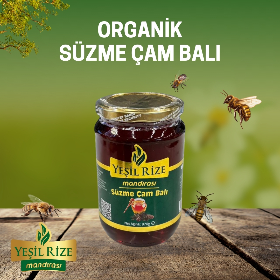 Süzme Çam Balı Gold 970g